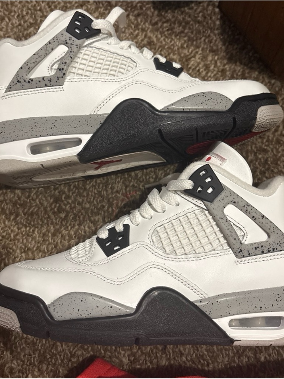 Air Jordan 4 Retro OG GS 'White
Cement' 2025